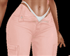 Peach Baggy Pants