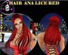 SM- HAIR ANALICE RED