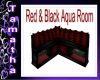 Red & Black Aqua Room