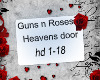 guns n roses heaven door