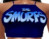 Smurfs Blue Top v1