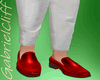 Red Classic Loafers