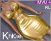 K NYE gold dress
