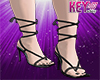 K- Kana Heels Black