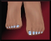 IVI Blue Dainty Toes