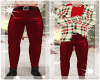 Christmas pants  red