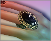 Onyx stone ring