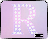 Cz!Wall Letter R