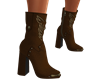 Western brown boots