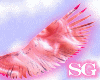 wings in pink