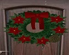 Poinsetta Door Wreath
