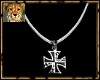 PdT MenIronCrossNecklace