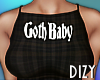 Goth Baby Top