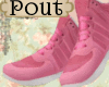 FOX pink sneakers!