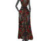 Femme Fatale Rose Dress