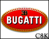 C8K Bugatti Emblem Logo