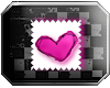  Pink Heart Stamp
