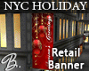 *B* NYC Holiday Banner
