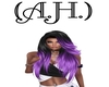(A.H.) Vanya Blk Purple