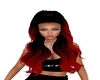 Black and red hair