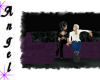 Purple Velvet 6pose Sofa
