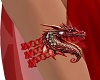 Ruby Dragon Armband Rt