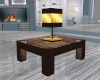 Gold'N Brown End Table