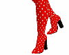 Red Polka Dot Boots
