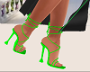 Green  lime shoes