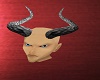 Black Devil Head Horns