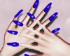 L! Nails Blue
