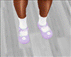 Purple Flower Shoes
