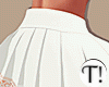 T! Lace White Skirt