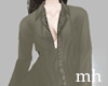 Loose Blouse Olive Green
