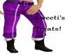 purple santa pants