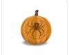 animated spider pumpkin