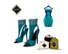 DOINME HEELS BLGR