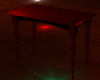 Hall  Table Red