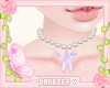 Purple Bow and Pearls