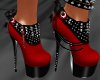 No Touch Heels Red