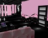 black and pink loft