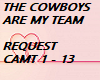 THE COWBOYS ARE MY TEAM
