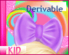 KID Hair Bow 2 Derivable