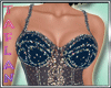 T* Navy&Gold Dress RL