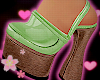 ! bratz heels green