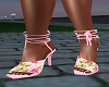 Pink Tropical Shoes