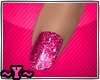 ~Y~Sparkling Pink Nails