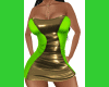 Dress G! gold &green
