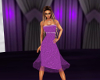 Purple Cocktail Dress