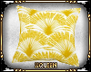 Gold Palm pillow